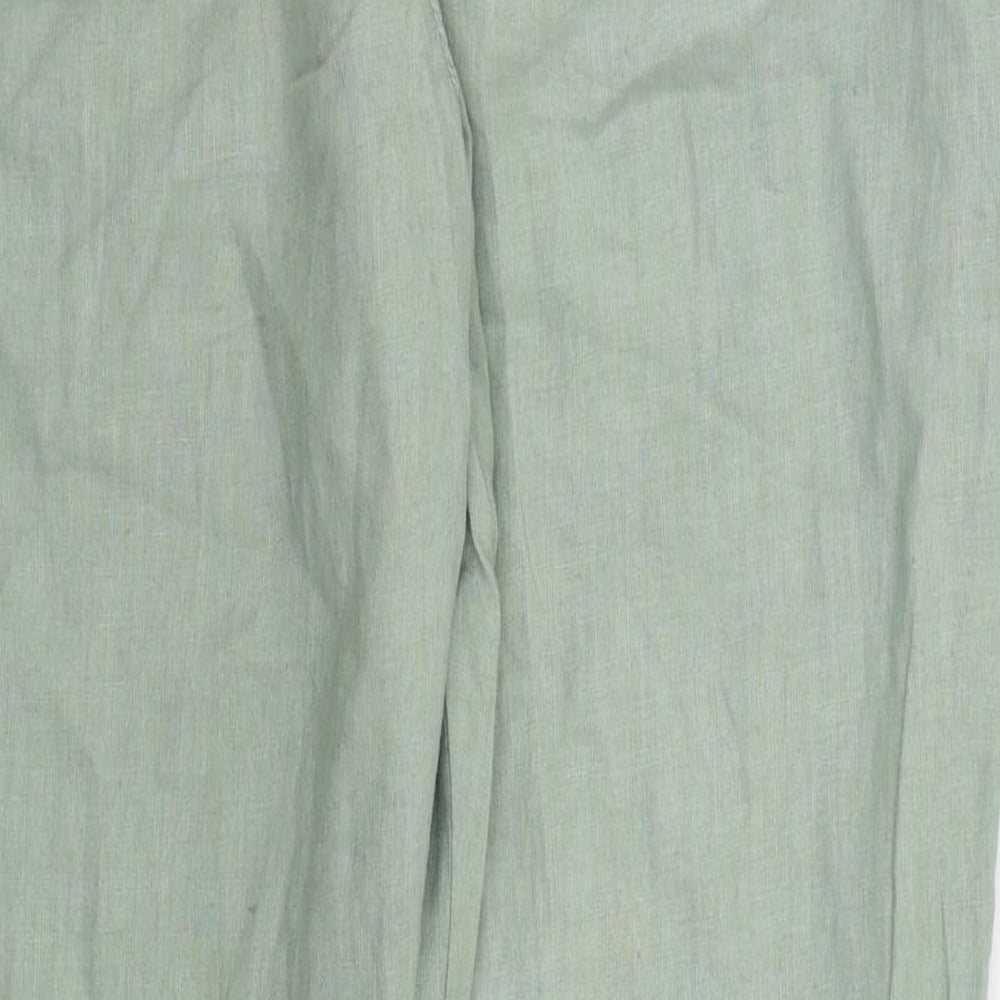 Womens UK Size 36 in pre worn Regular Fit  Green Trousers