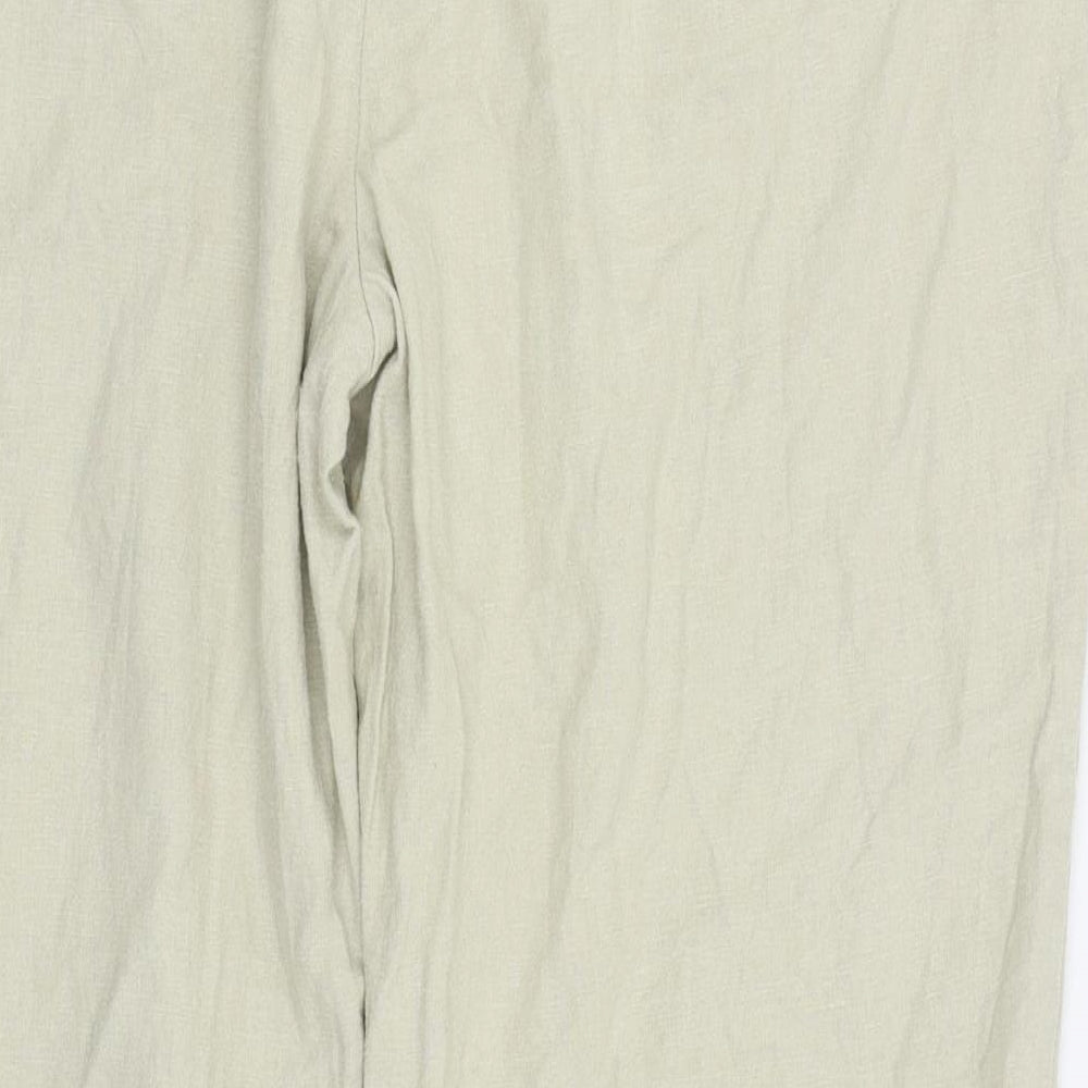 m&s Womens Beige   Trousers  Size 18 L24.5 in