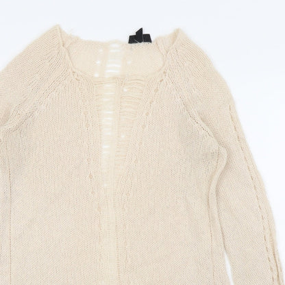 Topshop Womens Pink   Pullover Jumper Size 8
