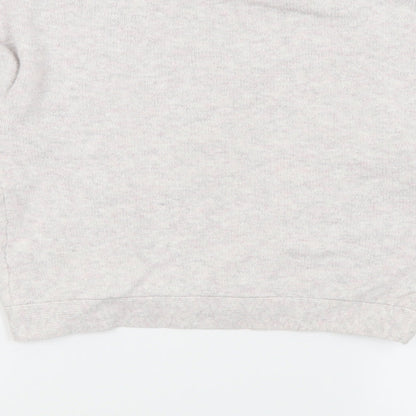 Shrinking Violet Womens White   Pullover Jumper Size S