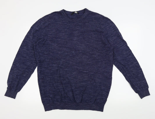 Asda George Mens Blue   Pullover Jumper Size XL
