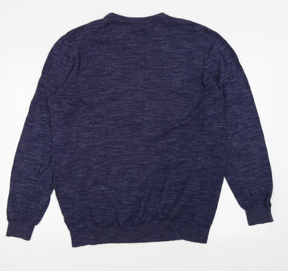 Asda George Mens Blue   Pullover Jumper Size XL