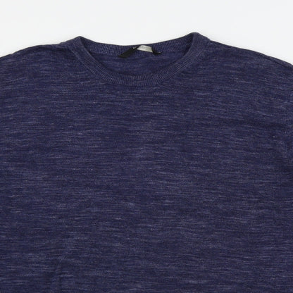 Asda George Mens Blue   Pullover Jumper Size XL