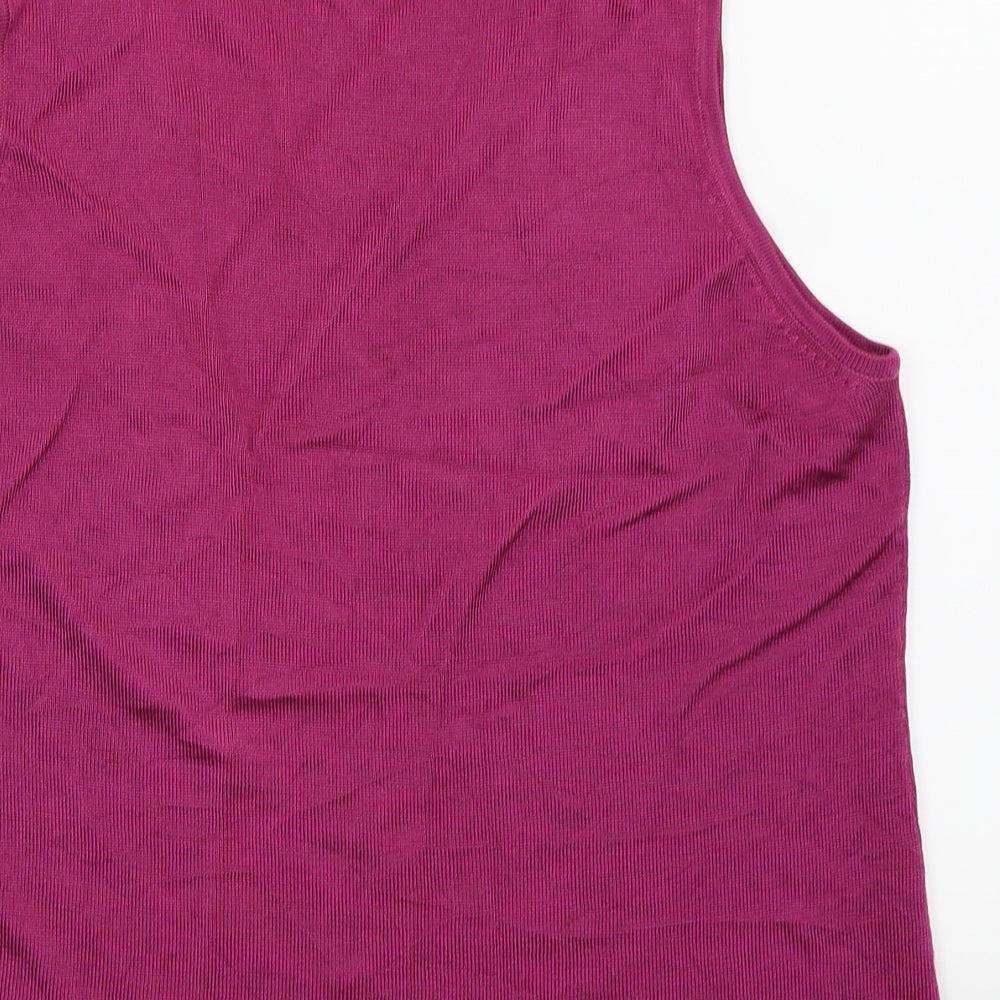 Agenda Womens Purple   Basic Tank Size 18