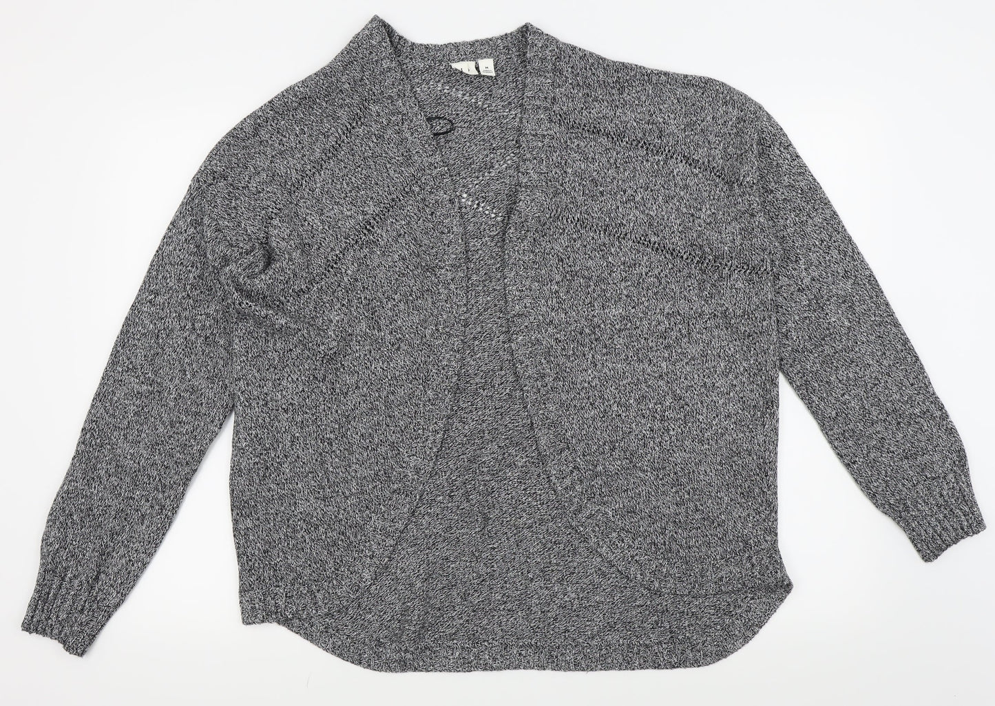 wear your impact Womens Grey   Cardigan Jumper Size M
