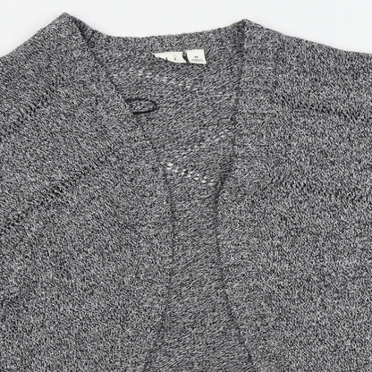 wear your impact Womens Grey   Cardigan Jumper Size M