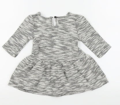 baby gap Girls Grey   Fit & Flare  Size 12-18 Months