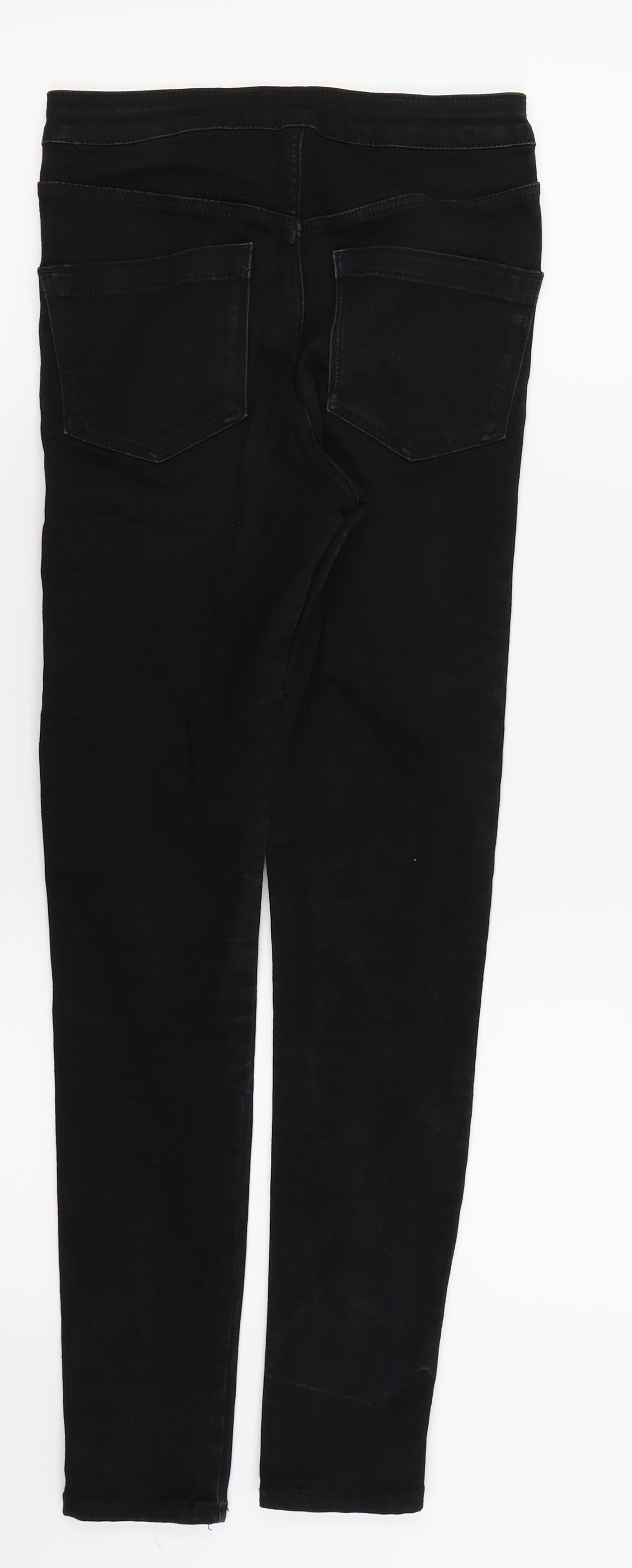 Miss Selfridge Womens Black   Skinny Jeans Size 6 L26 in