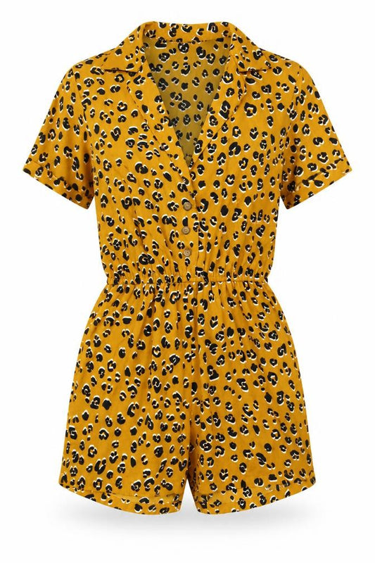 Womens UK Size 4 Primark One-Piece Orange Bodysuit