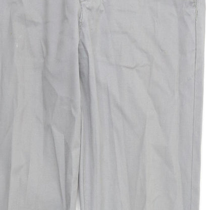 Womens UK Size 32 H&M Regular Fit  Grey Trousers