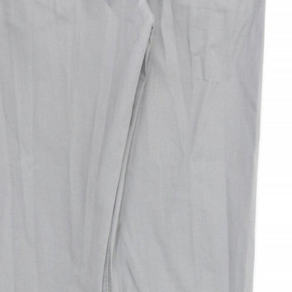 Womens UK Size 32 H&M Regular Fit  Grey Trousers
