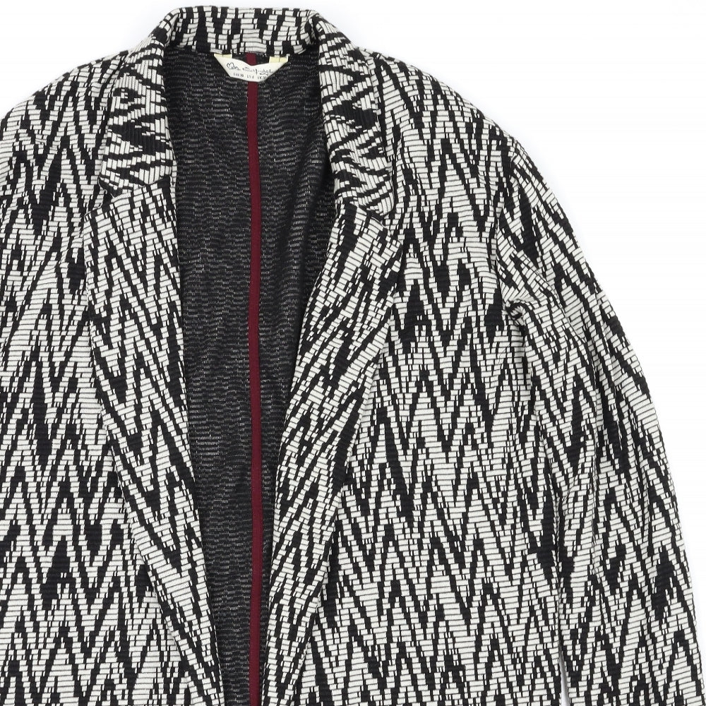 Womens UK Size 10 Miss Selfridge Black Jacket