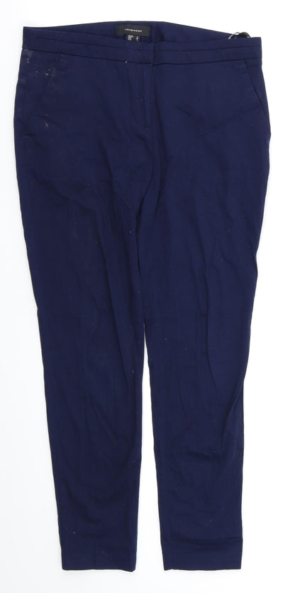 Primark Womens Blue   Trousers  Size 6 L26 in