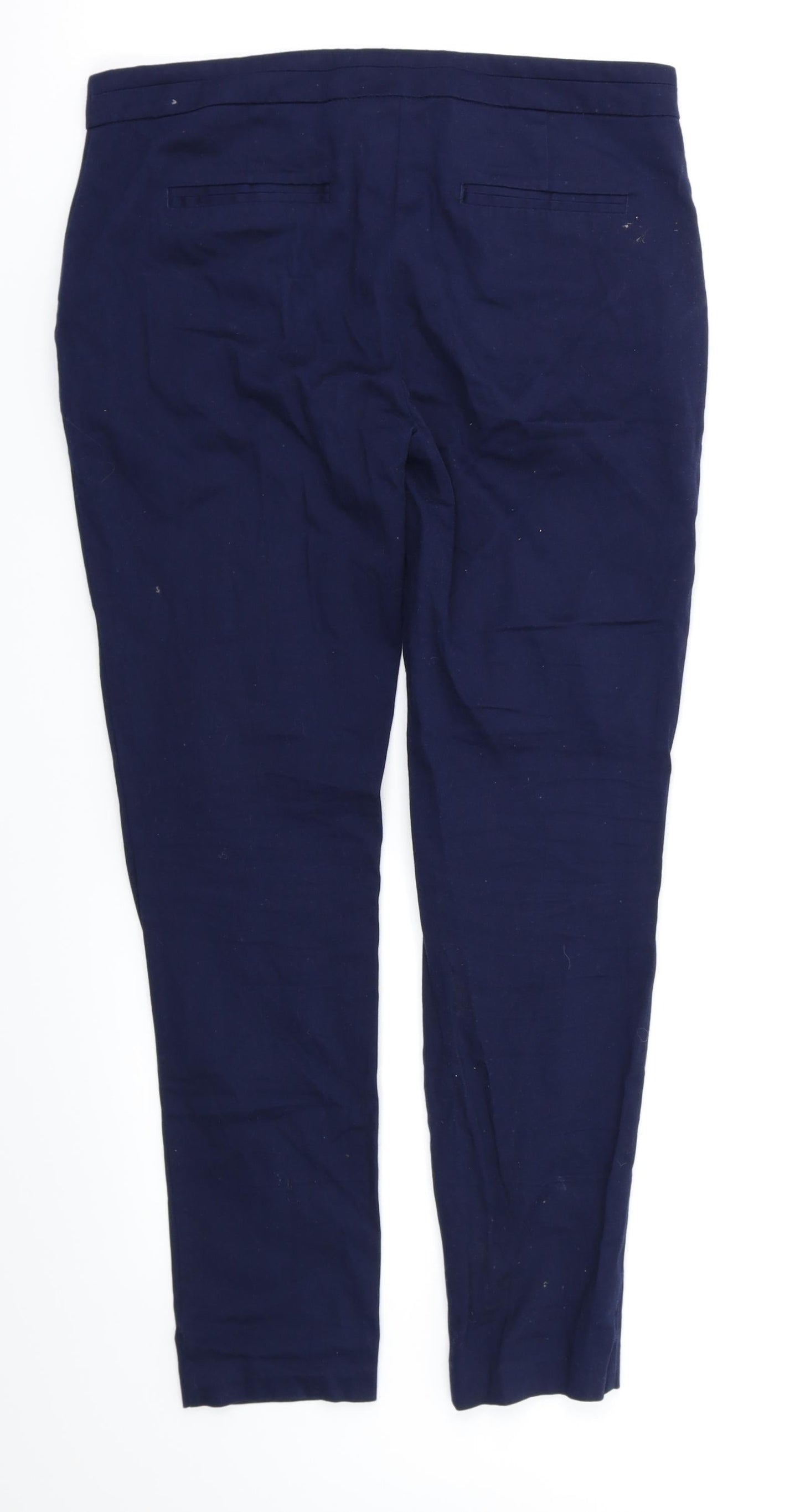 Primark Womens Blue   Trousers  Size 6 L26 in