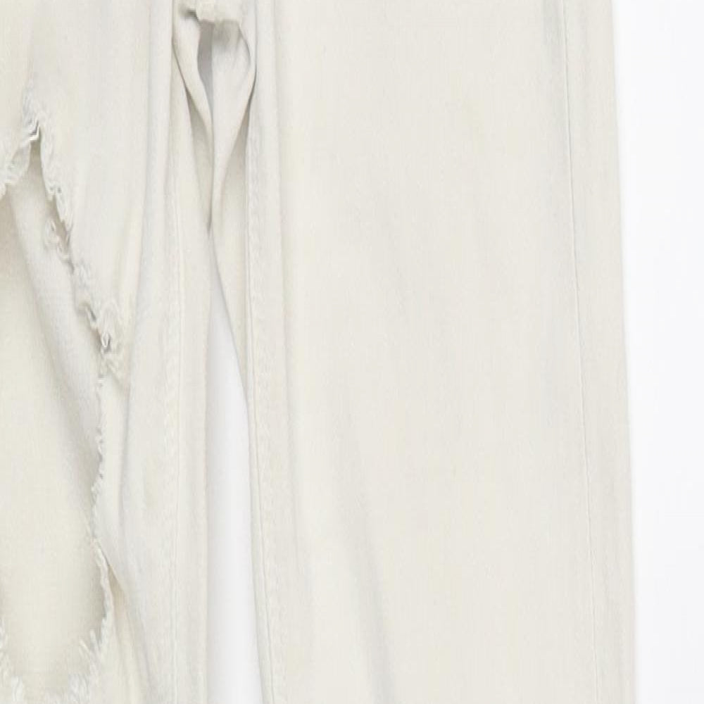 River Island Womens White   Skinny Jeans Size 6 L29 in