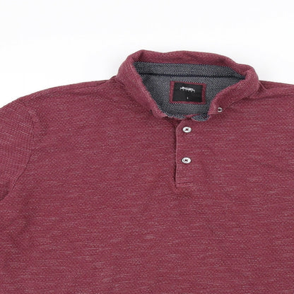 Mens UK Size L Burton Purple  Button-Up Long Sleeve Casual Shirt