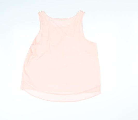 Womens UK Size 20 Atmosphere Pink Basic T-Shirt