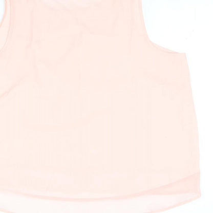 Womens UK Size 20 Atmosphere Pink Basic T-Shirt