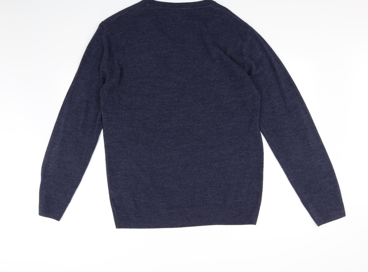 Easy Mens Blue   Pullover Jumper Size L