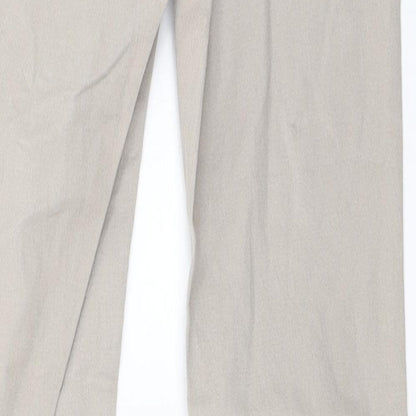 Womens UK Size 6 H&M Regular Fit Skinny Beige Jeans