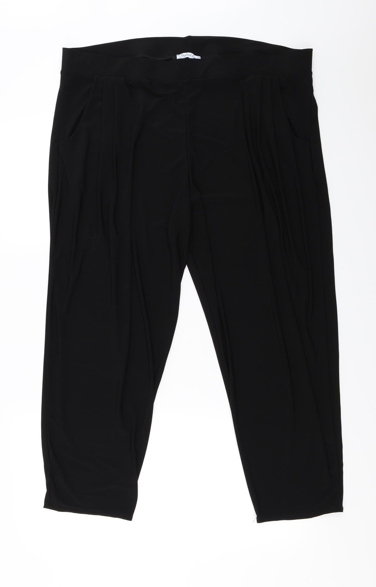 styled by  Womens Black   Trousers  Size 38 in L23 in