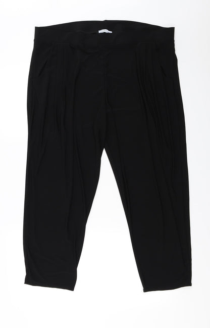 styled by  Womens Black   Trousers  Size 38 in L23 in