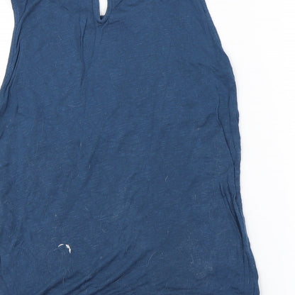 Dorothy Perkins Womens Blue   Basic T-Shirt Size 8