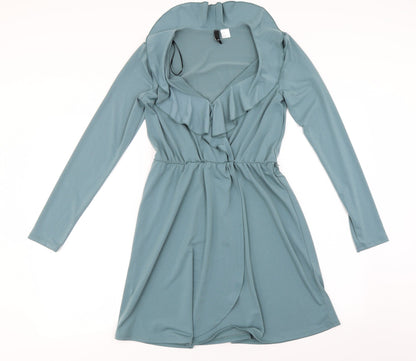 H&M Womens Blue   A-Line  Size 8