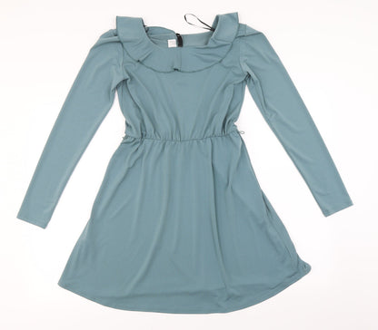 H&M Womens Blue   A-Line  Size 8