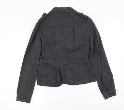 NEXT Womens Grey   Jacket Coat Size 8