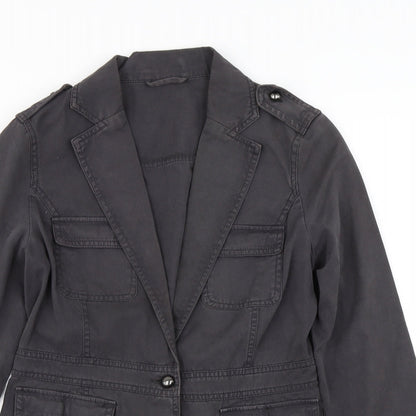 NEXT Womens Grey   Jacket Coat Size 8