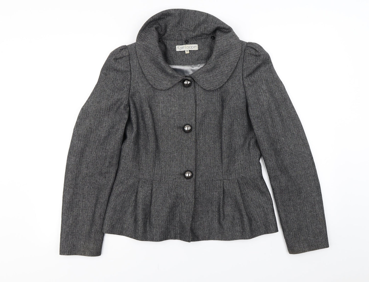 kate cooper Womens Grey   Jacket Blazer Size 10