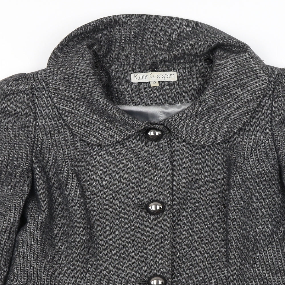 kate cooper Womens Grey   Jacket Blazer Size 10
