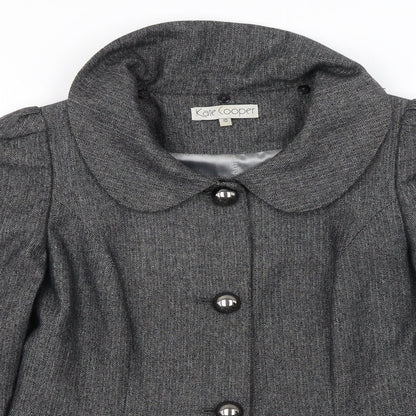 kate cooper Womens Grey   Jacket Blazer Size 10