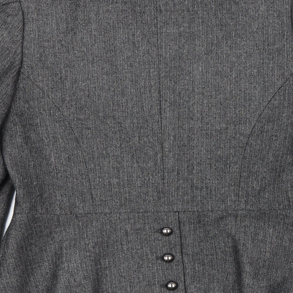 kate cooper Womens Grey   Jacket Blazer Size 10