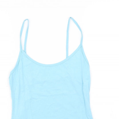 Preworn Womens Blue   Basic Tank Size 12