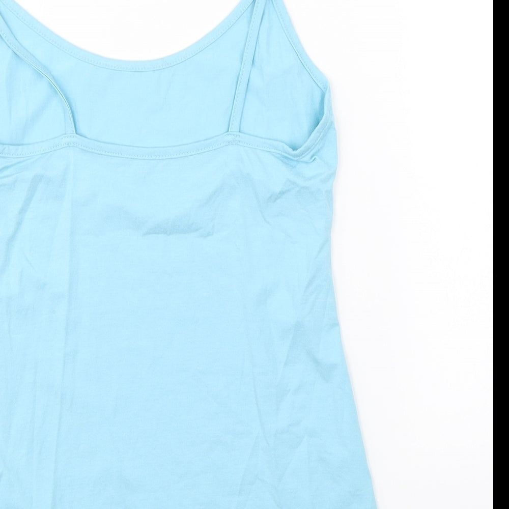 Preworn Womens Blue   Basic Tank Size 12