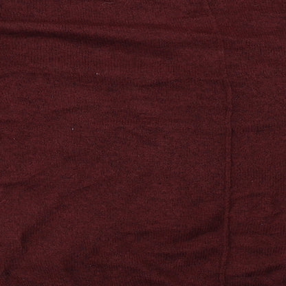 H&M Womens Red   Pullover Jumper Size M