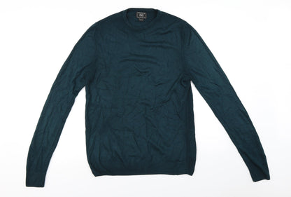 F&F Mens Green   Pullover Jumper Size S