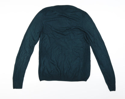 F&F Mens Green   Pullover Jumper Size S