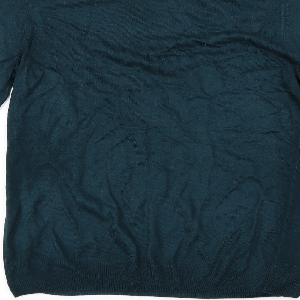F&F Mens Green   Pullover Jumper Size S