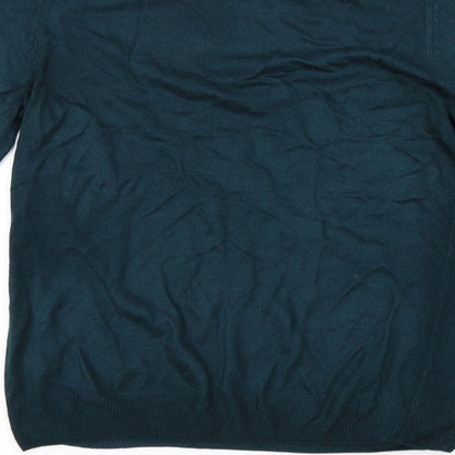 F&F Mens Green   Pullover Jumper Size S