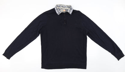Marks and Spencer  Mens Blue   Pullover Jumper Size M