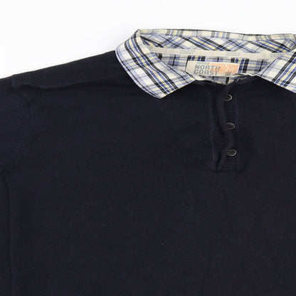 Marks and Spencer  Mens Blue   Pullover Jumper Size M