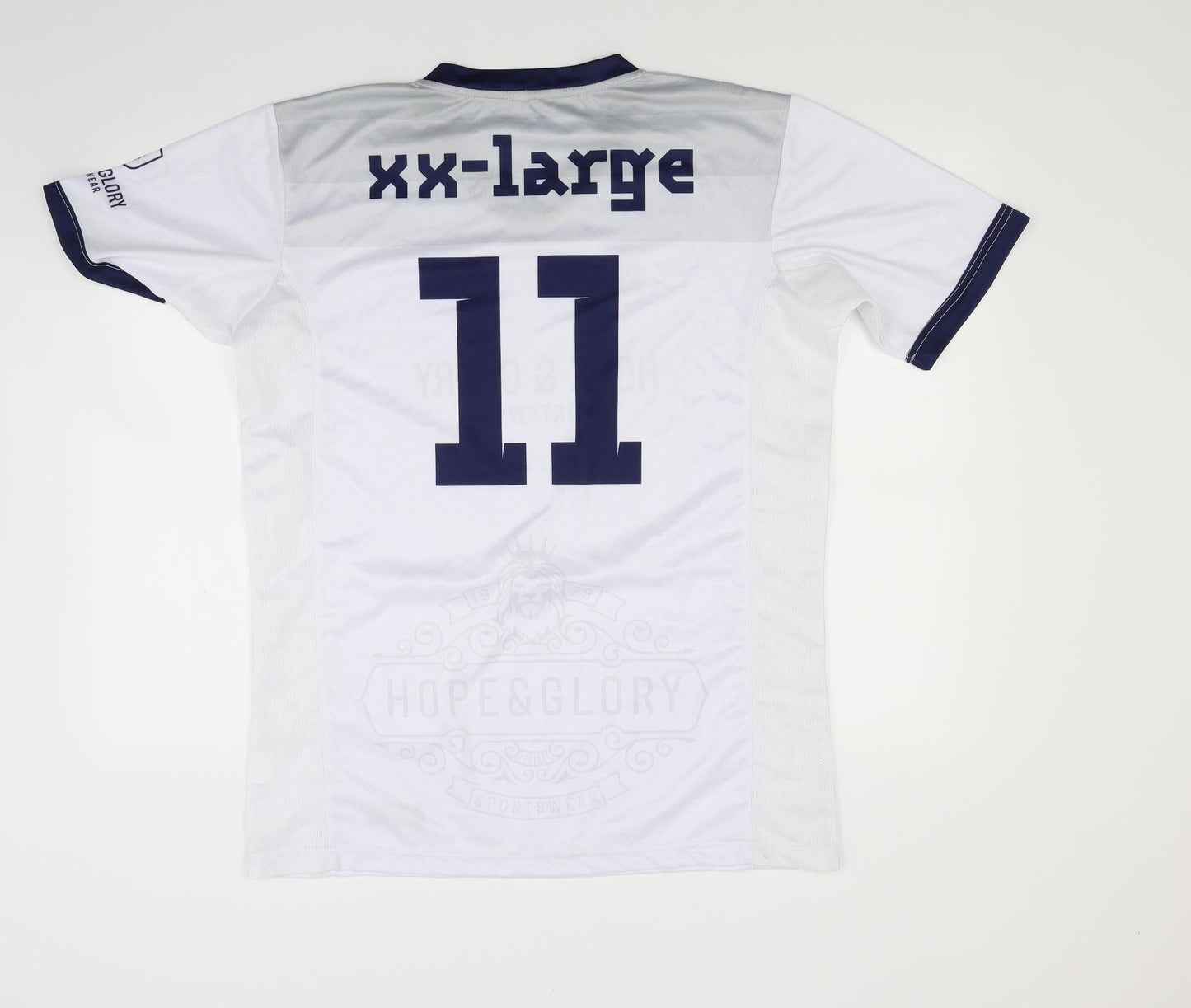 Hope & Glory Womens White   Basic T-Shirt Size 2XL  - Hull Fc ladies