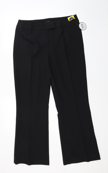 George Womens Black   Trousers  Size 14 L29 in