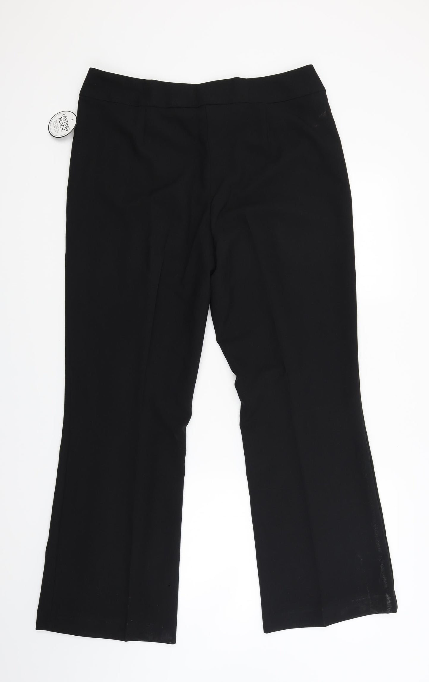George Womens Black   Trousers  Size 14 L29 in