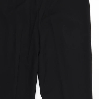 George Womens Black   Trousers  Size 14 L29 in
