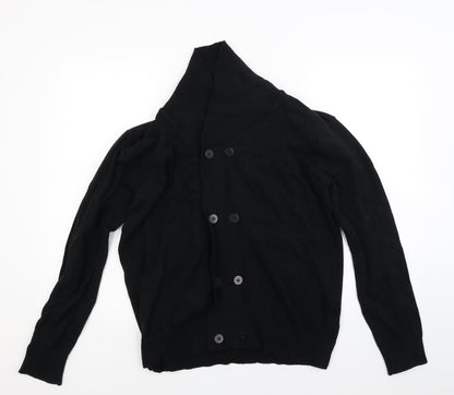 Ceader wood state Mens Black  Knit Pullover Jumper Size L