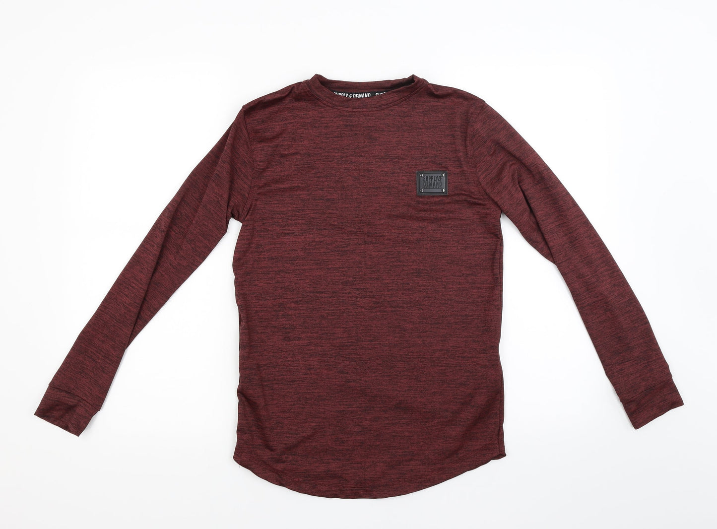 Supply & Demand Co. Womens Red   Pullover Sweatshirt Size 2XS